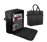 AF-WAN Carrying Storage Bag for Ninja FS301/FS301C/FS299/FS300 (68-88 oz) Frozen Drink & Slushie Machine,Multi-Pocket Design With Handles(Bag Only) (Black)