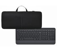 AF-WAN Keyboard Mouse Carry Case Sleeve, Neoprene Storage Organizer Bag for Logitech Signature MK650 K650 Keyboard and Mouse Comb(Bag Only) (Black)
