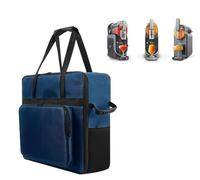 AF-WAN Transport Bag for Ninja SLUSHi Machine FS301EU/FS299/FS301CEU - Portable Outdoor Travel Transport Box for Frozen Drinks Machines with Front Opening and Large Accessory Bag (Blue), blue, Modern