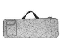 AF-WAN Wireless Keyboard Portable Case Storage Bag for Logitech MK370 Wireless Keyboard and Mouse Combo,Dustproof, Water-Resistant, Shockproof (White)