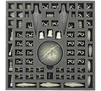 AF030RE01 30 mm foam tray compatible with Star Wars Rebellion board game box with 67 slots