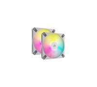 AF120 RGB SLIM, 120mm PWM Fluid Dynamic Bearing Fan Kit - Thin Profile for Small-Form Cases - Low-Noise - Up to 2000 RPM - 8 Addressable RGB LEDs -