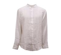 Af146199 Camicia Coreana Linen Shirt - male - Armani - Casual Shirts - White - S - Shirts S
