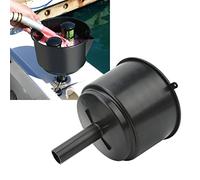 AF15CB Fuel Funnel with Filter, Ultra-Fast Flow, Large Wide Mouth for Car & Motorcycle, Removes Dirt, Water from Gasoline, Diesel, Oil - Portable & Versatile