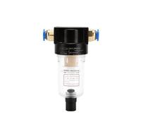 AF2000 Moisture Separator for Compressor Universal Air Water Filter Oil Filters Catch Auto 1/4" Source Separation(AF2000 w PC,Filter w 12mm)