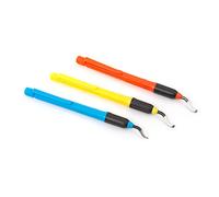 AFA Tooling Multi Hardness Level Deburring Tool Kit | Precision Edge Burr Removal on Copper, Iron, Brass, and PVC Plumbing Pipes, 3D Printing Plastics, Resin Art, and Metal Work (63-67 HRC)