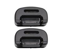 Afadorable 2Pcs RT22 RT22S Charger Base Fit for Zastone X6 Luiton LT-316 TD-M8 WLN KD-C1 Radioddity R1 Zeadio ZS-B1 Radtel RT-10 NKTECH NK-U1 Two Way Radio (Without USB Charging Cable)