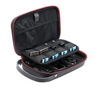 AFAITH Action Camera Case for GoPro 13/12/11/10/9,Carrying Bag DJI Osmo Action 6/5pro/4/3, Insta360 Ace Adjustable Space Action Camera Storage Bag