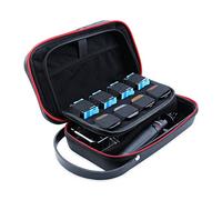 AFAITH Large Carry Case for GoPro,Portable Waterproof Travel Action Camera Case Adjustable Space Storage Bag for GoPro Hero 13 12 11 10 9 8 7 6 5,DJI Osmo Action 5Pro/4/3 Insta360 Accessories