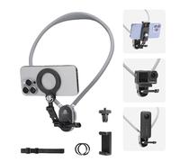 AFAITH Neck Mount for Phone Vlog Pov Shots Phone Holder with Quick Release, Magsafe Neck Mount for Smartphone, Hero 13/12/11/10/9,Insta360,DJI OSMO Action,iPhone17/16/15/14/13/12 Android