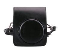 AFAKEREPPV Camera Bag PU Leather Shoulder Strap Camera Bag PVC Protective Case Fit For FUJIFILM Fit For Instax Mini 90 Neo Classic Digital Camera Bags(Mini 90 black)