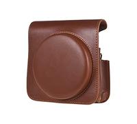 AFAKEREPPV Camera Protective Case PU Leather Bag With Adjustable Shoulder Strap Camera Accessory Fit For Fujifilm Instax Square SQ6 Digital Camera Bags(Light G)