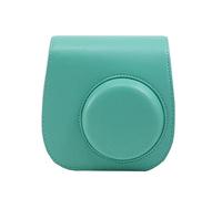 AFAKEREPPV Classic Retro PU Leather Camera Strap Shoulder Bag Protective Cover Camera Protective Cover Fit For Polaroid Fit For Fujifilm Mini 8 8+ 9 Digital Camera Bags(Groen)