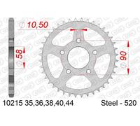 AFAM 10215-36 Chain Sprocket