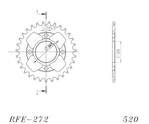 AFAM 10218-31 Chain Sprocket