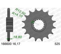 AFAM 166600-17 Chain Pinion