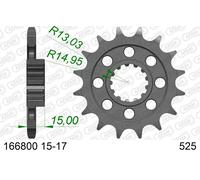 AFAM Steel Standard Front Sprocket 166800 - 525, size 100 mm