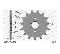 Sprocket for HONDA XL 125 V Varadero 2000-2016 13T Front AFAM