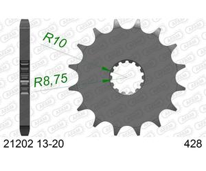 AFAM 21202-16 Chain Pinion