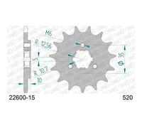 AFAM 22600-15 Chain Pinion