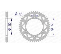 AFAM Aluminium Rear Sprocket 13323 - 520