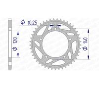 AFAM Aluminium Rear Sprocket 15605 - 520