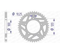 AFAM Aluminium Rear Sprocket 36801 - 520