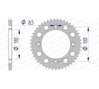 AFAM Aluminium Ultra-Light Rear Sprocket 11104 - 420