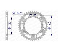 AFAM Aluminium Ultra-Light Rear Sprocket 11618 - 520