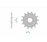 AFAM Steel Standard Front Sprocket 21309 - 520