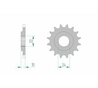 AFAM Steel Standard Front Sprocket 61301 - 520