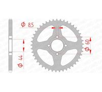 AFAM Steel Standard Rear Sprocket 12100 - 420