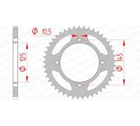 AFAM Steel Standard Rear Sprocket 12505 - 520
