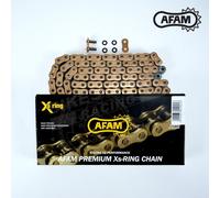 Afam Upgrade Gold 525 Pitch 120 Link Chain for BMW F800 R (10mm bolts) 2009-2014
