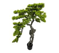 AfanD Artificial Bonsai Tree Juniper Faux Plants Indoor Big Fake Plants Decor with Ceramic Pots for Home Table Office Desk Bathroom Shelf Bedroom Living Room Farmhouse Decorations