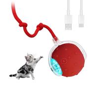 Afaneep Interactive Cat Ball, Electric Ball Automatic Toy Interactive Toys Interactive Ball for Cats and Dogs, 3 Modes, USB Charging, Accompanied by Bird Sounds