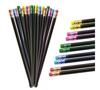 AFASOES 30pcs Color Changing Mood Pencil with Eraser Black Changing Wooden Pencils Heat Activated Color Changing Pencils Thermochromic Assorted Colors Pencils for Students Children Gift