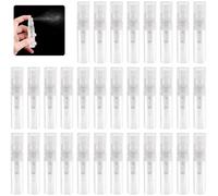 AFASOES 80 Pcs Mini Spray Bottles, 3ML Mini Atomiser Spray Bottle Mini Spray Atomizer Portable Mini Refillable Perfume Empty Spray Bottle Mini Sample Bottles for Travel Essential Oils Perfume