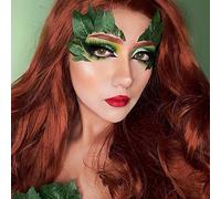 AFbeauty Auburn Red Lace Front Wig for Women Synthetic Long Wavy 13 * 3 Copper Red Lace Wig Heat Resistant Fibre Ginger Glueless Wigs for Cosplay Daily Wear 24inch