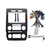 AFBGHLKMB Navigation Frame Radio Bezel Car Frame Fascia Adapter Canbus Box Decoder Android Radio Dash Fitting Panel Kit For F150 For F250 For Raptor 2015-2021