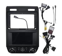 AFBGHLKMB Navigation Frame Radio Bezel Car Frame Fascia Adapter Canbus Box Decoder Android Radio Dash Fitting Panel Kit For F150 For F250 For Raptor 2015-2021