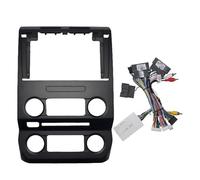 AFBGHLKMB Navigation Frame Radio Bezel Car Frame Fascia Adapter Canbus Box Decoder Android Radio Dash Fitting Panel Kit For F150 For F250 For Raptor 2015-2021