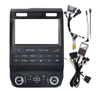 AFBGHLKMB Navigation Frame Radio Bezel Car Frame Fascia Adapter Canbus Box Decoder Android Radio Dash Fitting Panel Kit For F150 For F250 For Raptor 2015-2021