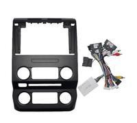 AFBGHLKMB Navigation Frame Radio Bezel Car Frame Fascia Adapter Canbus Box Decoder Android Radio Dash Fitting Panel Kit For F150 For F250 For Raptor 2015-2021