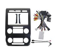 AFBGHLKMB Navigation Frame Radio Bezel Car Frame Fascia Adapter Canbus Box Decoder Android Radio Dash Fitting Panel Kit For F150 For F250 For Raptor 2015-2021