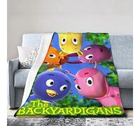 AFBQOPL The Anime Backyardigans Blanket Throw Blankets Ultra Soft Flannel Lightweight Throws for Couch BedAll Seasons Use