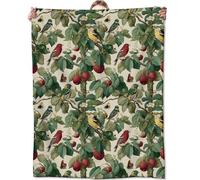 AFBQOPL Tropical Toucan Blanket, Vibrant Jungle Flower Blankts, Gifts for Nature Lovers, Home Dorm Cabin Pet Area Picnic and Travel Decor, Soft Cozy Lightweight Flannel Throw