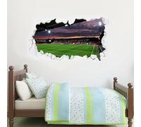 AFC Bournemouth Vitality Stadium Corner Flag Smashed Wall Sticker Mural Art (90cm x 45cm)