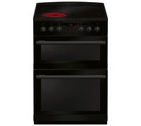 Amica AFC6550BL Ceramic Electric Cooker with Double Oven A