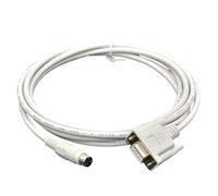 AFC8513 Compatible PLC Programming Cable FP0 FP2 FP-M FP-X FP-E FP-G Series Data Communication Download (White 10m)